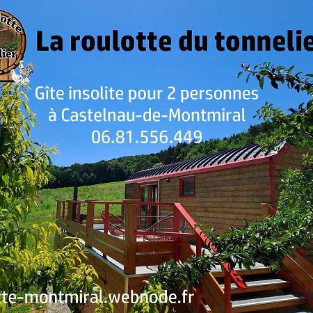 La Roulotte Du Tonnelier Villa Castelnau-de-Montmiral Dış mekan fotoğraf