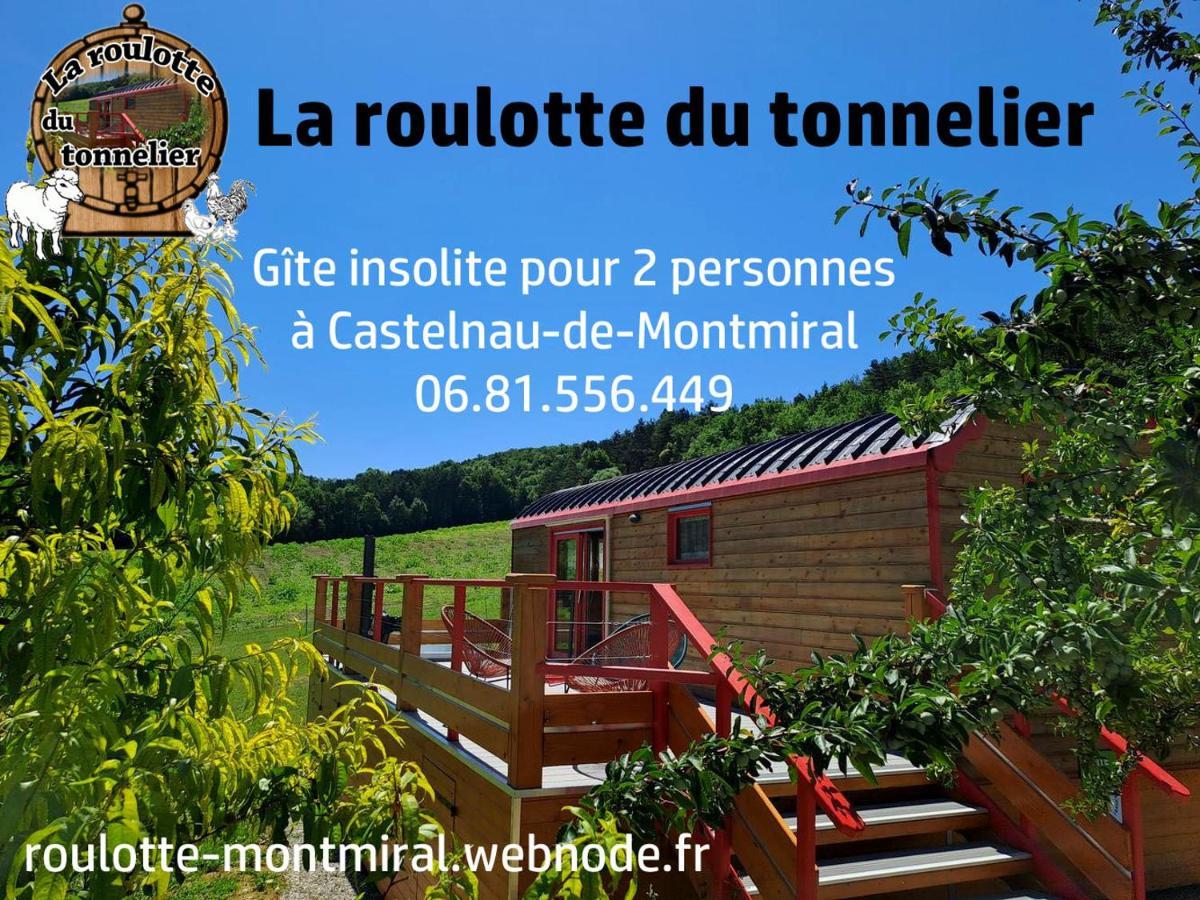 La Roulotte Du Tonnelier Villa Castelnau-de-Montmiral Dış mekan fotoğraf